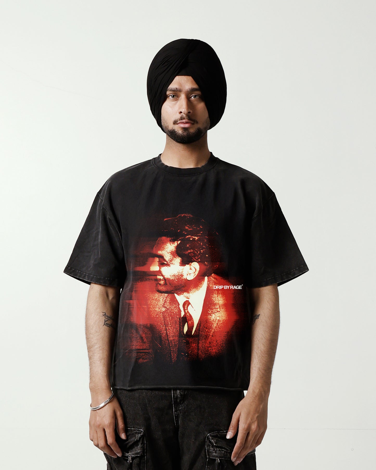 SHIV OVERSIZED FADED T-SHIRT