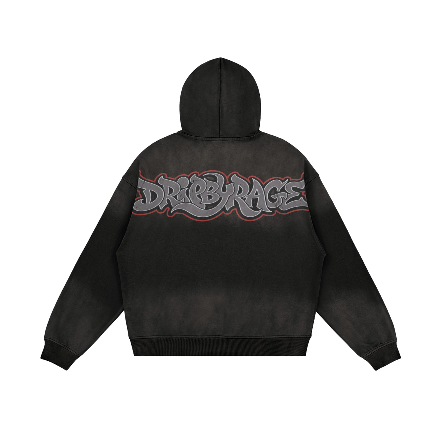 REBEL STORM BUTTON BOXY HOODIE