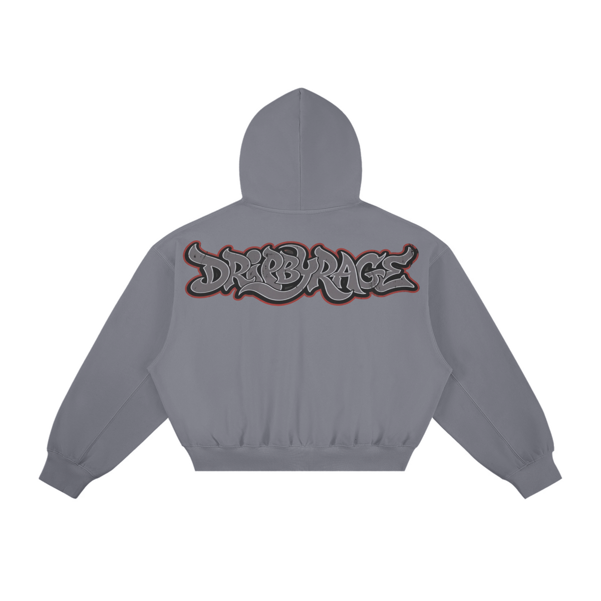 REBEL STORM BUTTON BOXY HOODIE