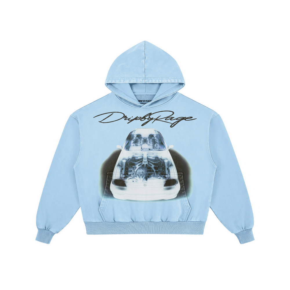 DEALER 800 BOXY FADED HOODIE