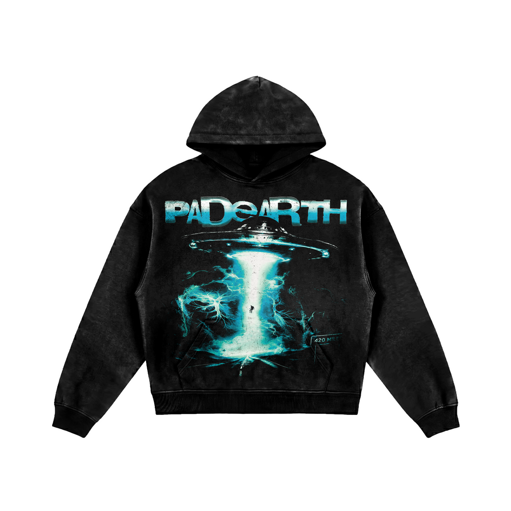 420 MILES FADED OVERSIZED HOODIE
