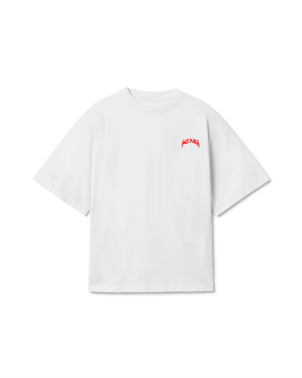 RED SCARS T-SHIRT WHITE