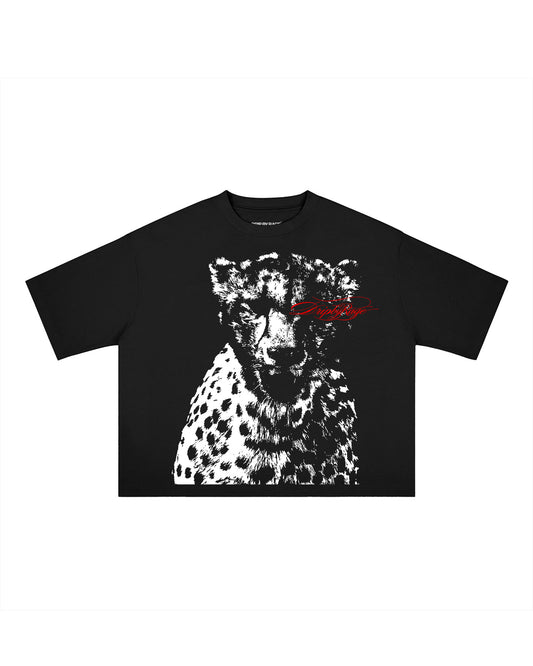 CHEETAH BOXY T-SHIRT