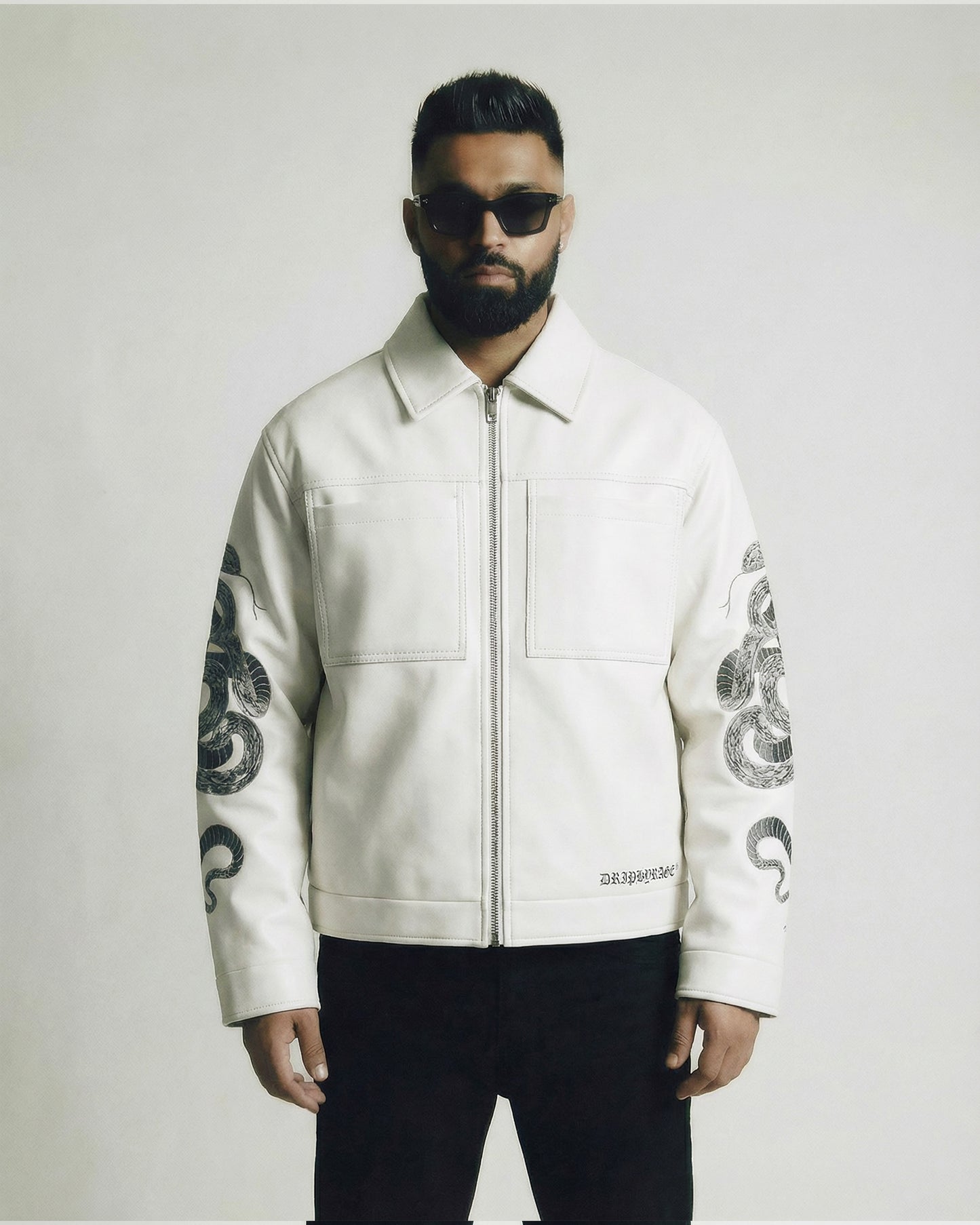 Snake Charmer Leather Jacket