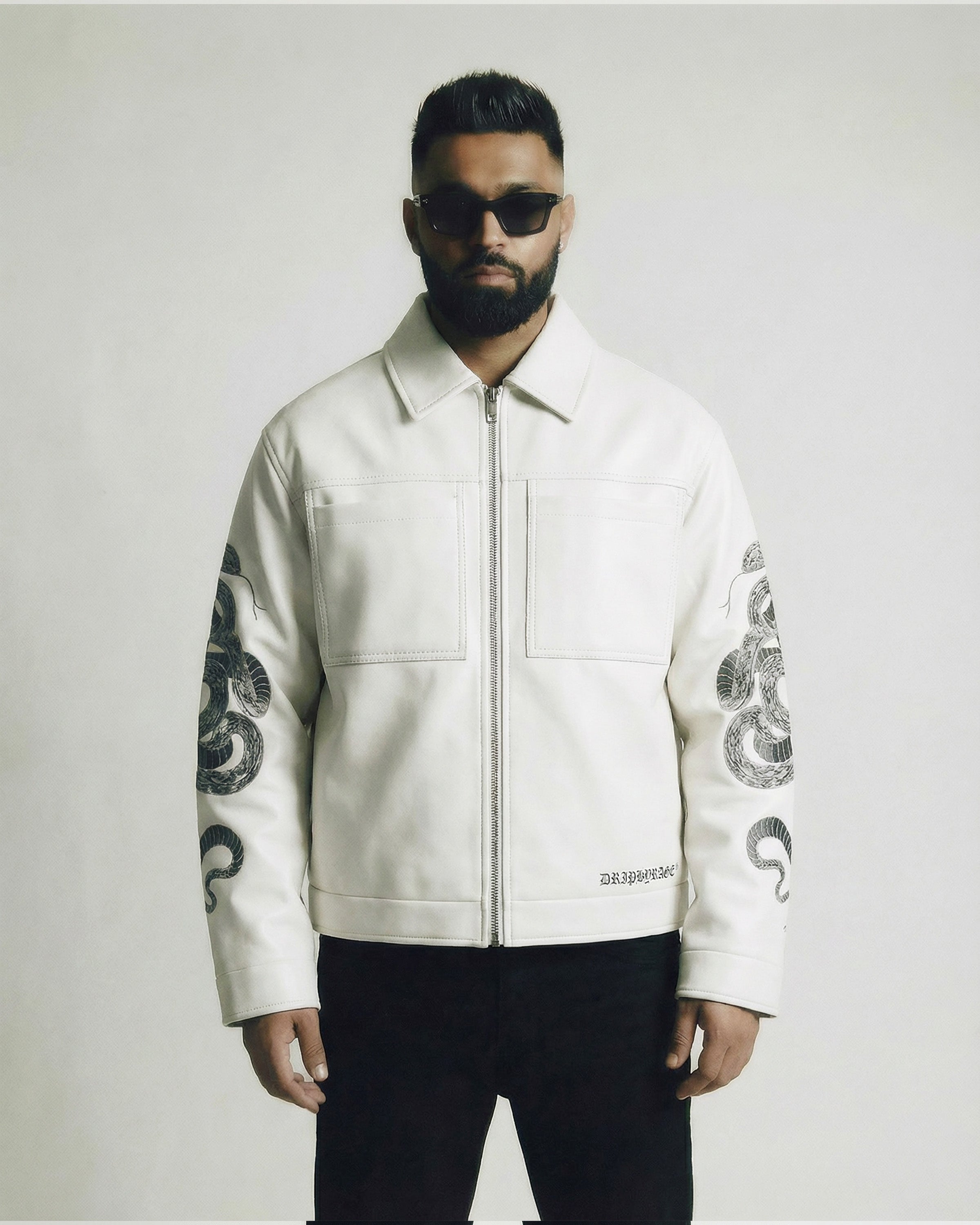 Snake Charmer Leather Jacket