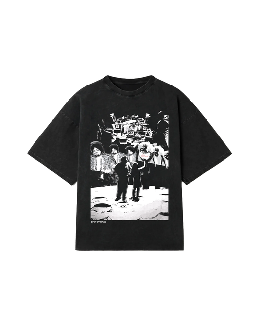 ATTACH OVERSIZED FADED T-SHIRT