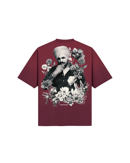 SIDHU FLOWERS OVERSIZED BOXY T-SHIRT