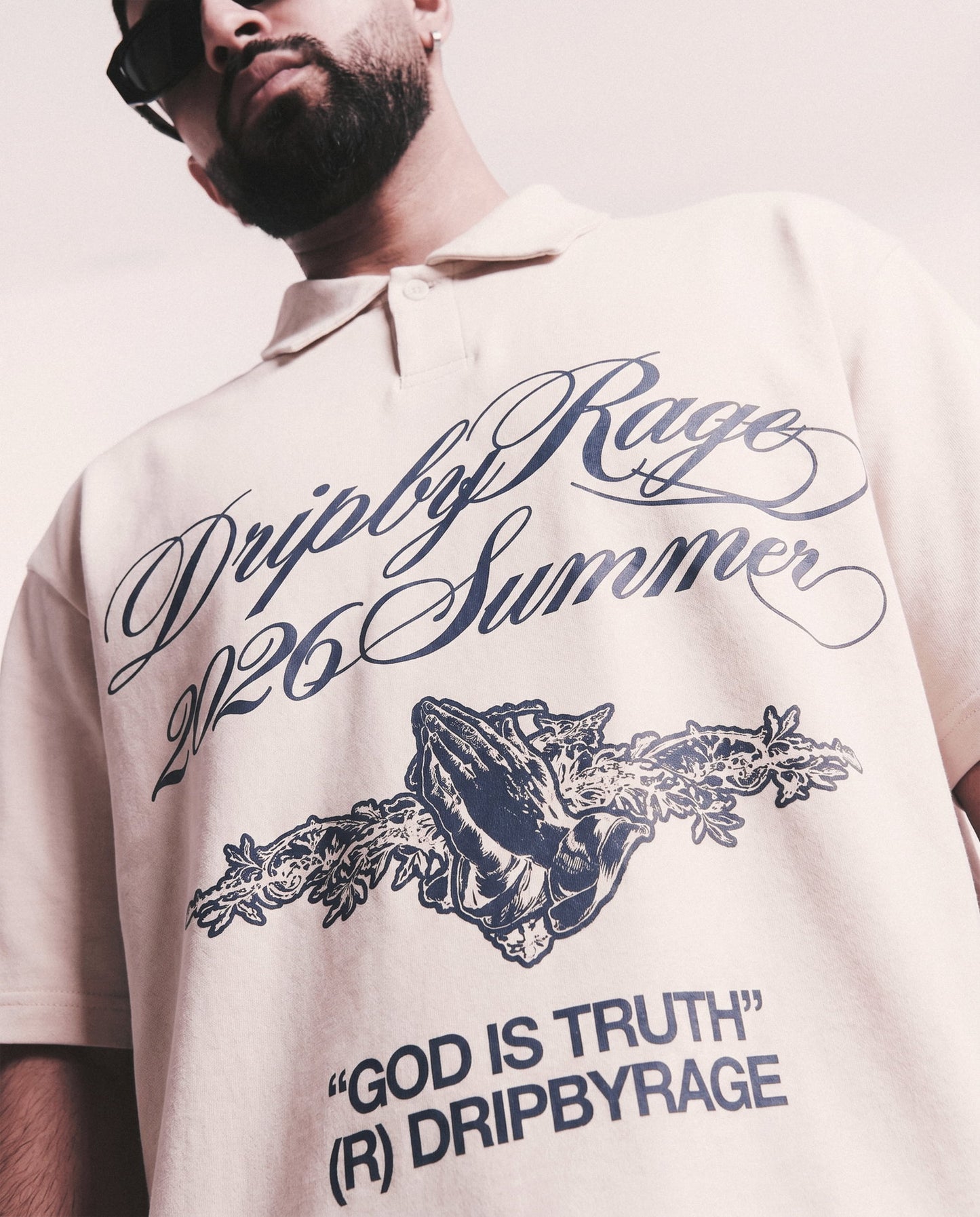 TRUTH OVERSIZED POLO T-SHIRT