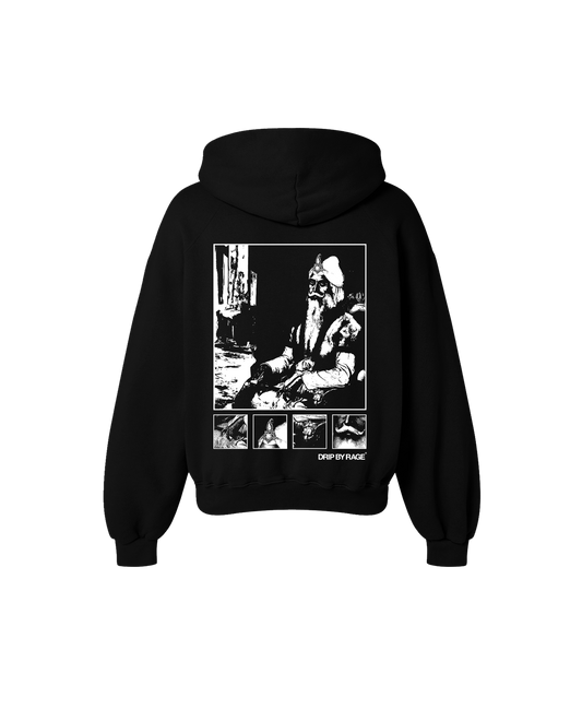 MAGNIFIQUE OVERSIZED HOODIE BLACK