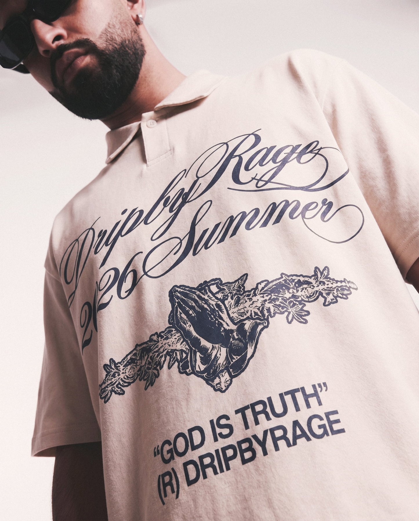 TRUTH OVERSIZED POLO T-SHIRT