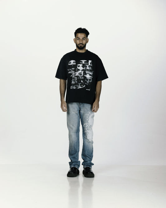 NAZAR OVERSIZED FADED T-SHIRT