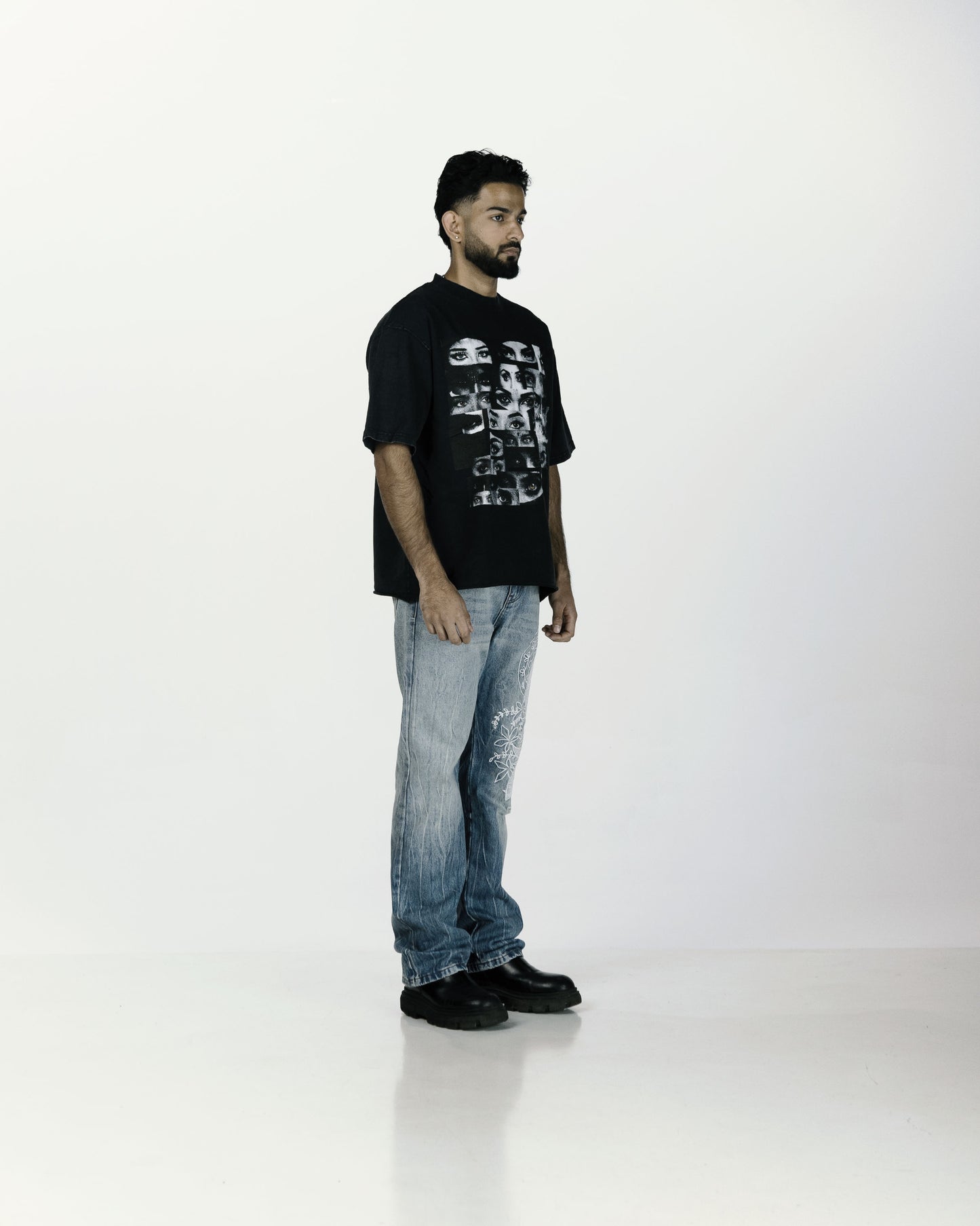 NAZAR OVERSIZED FADED T-SHIRT