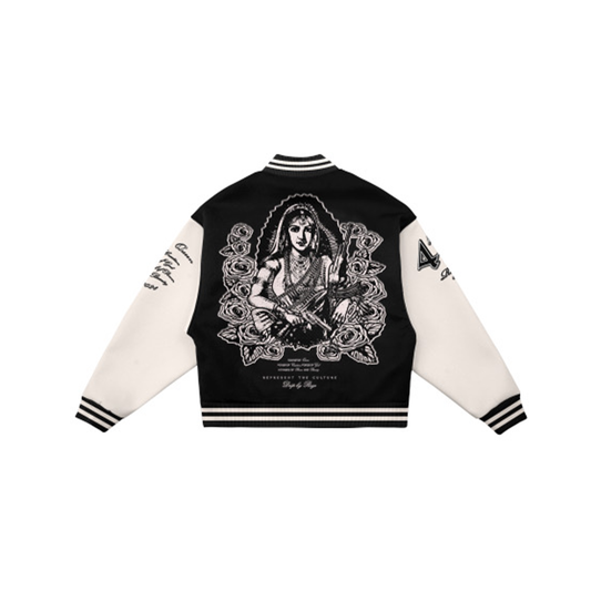 GANGSTER QUEEN VARSITY JACKET