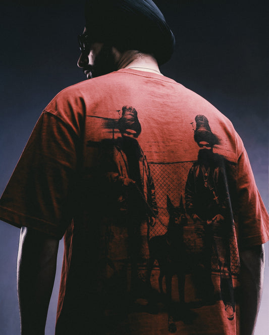 HOOD RAGE DYED T-SHIRT
