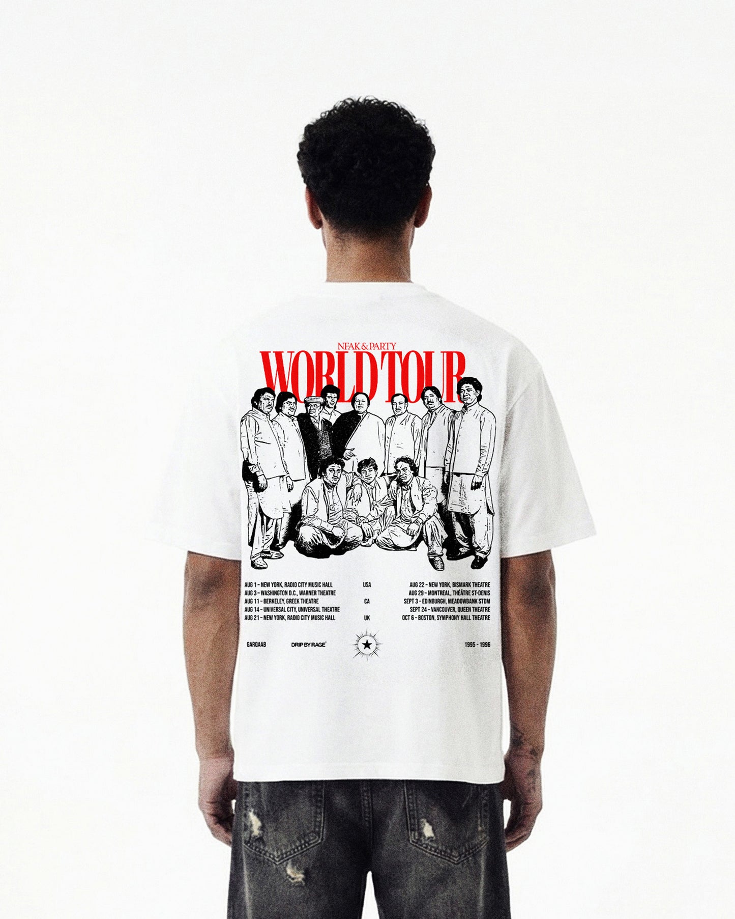 NUSRAT WORLD TOUR T-SHIRT