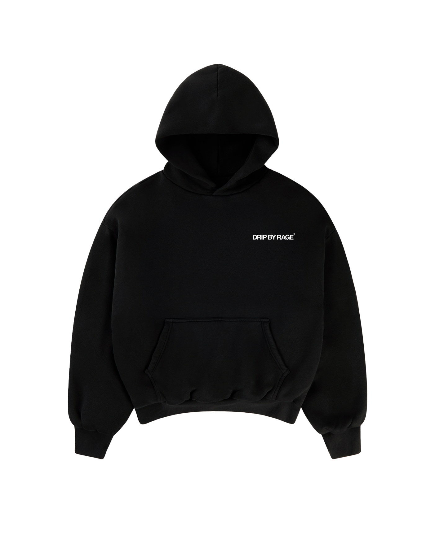 SHIV BIRDS BOXY HOODIE