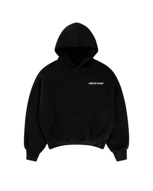 SHIV BIRDS BOXY HOODIE
