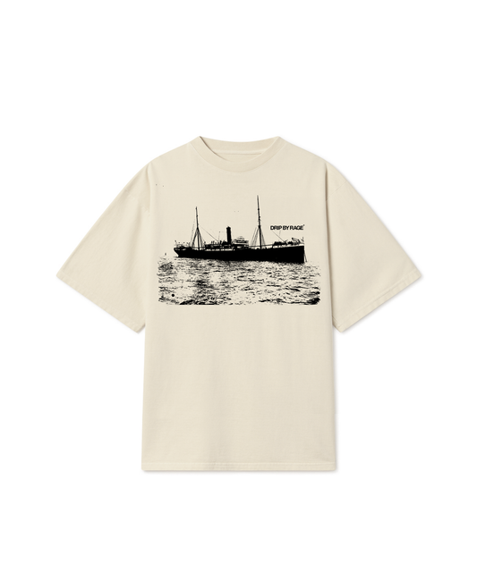 KOMAGATA MARU OVERSIZED BOXY T-SHIRT