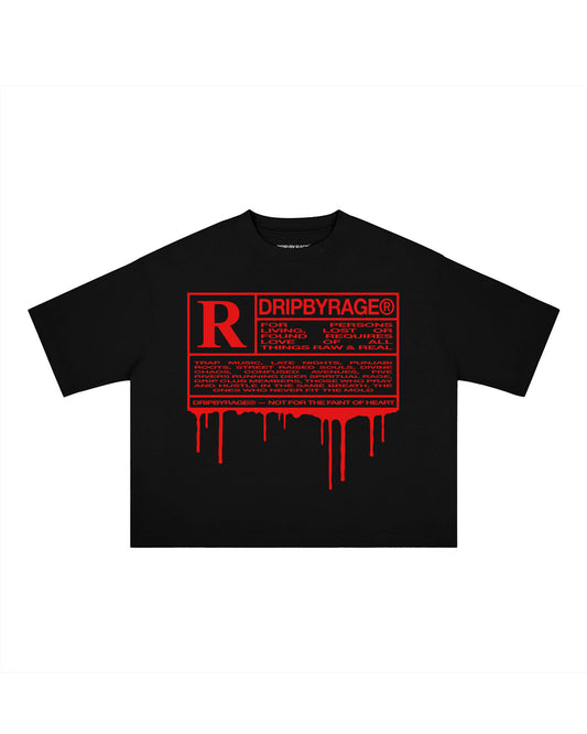 R RATED BOXY T-SHIRT