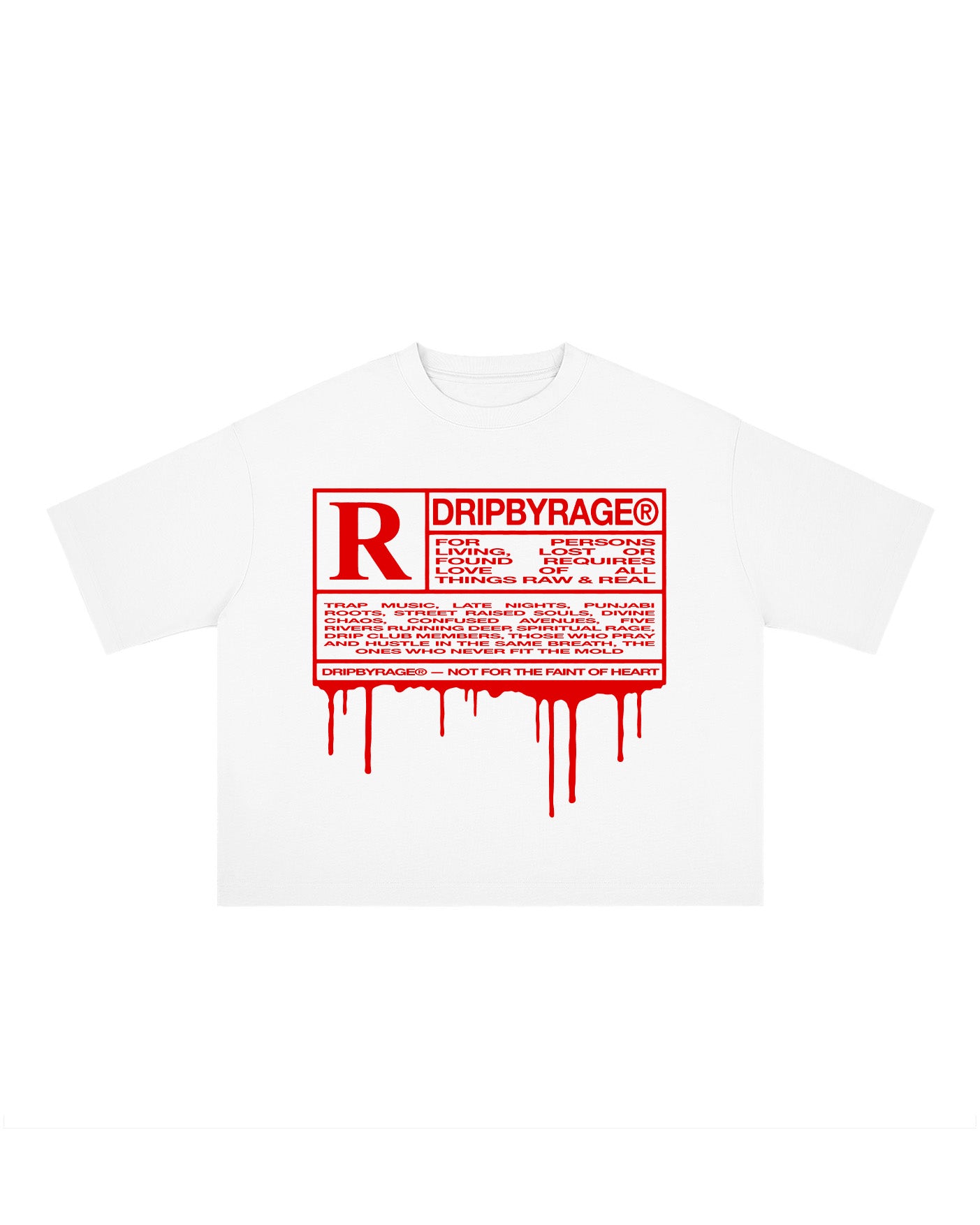 R RATED BOXY T-SHIRT
