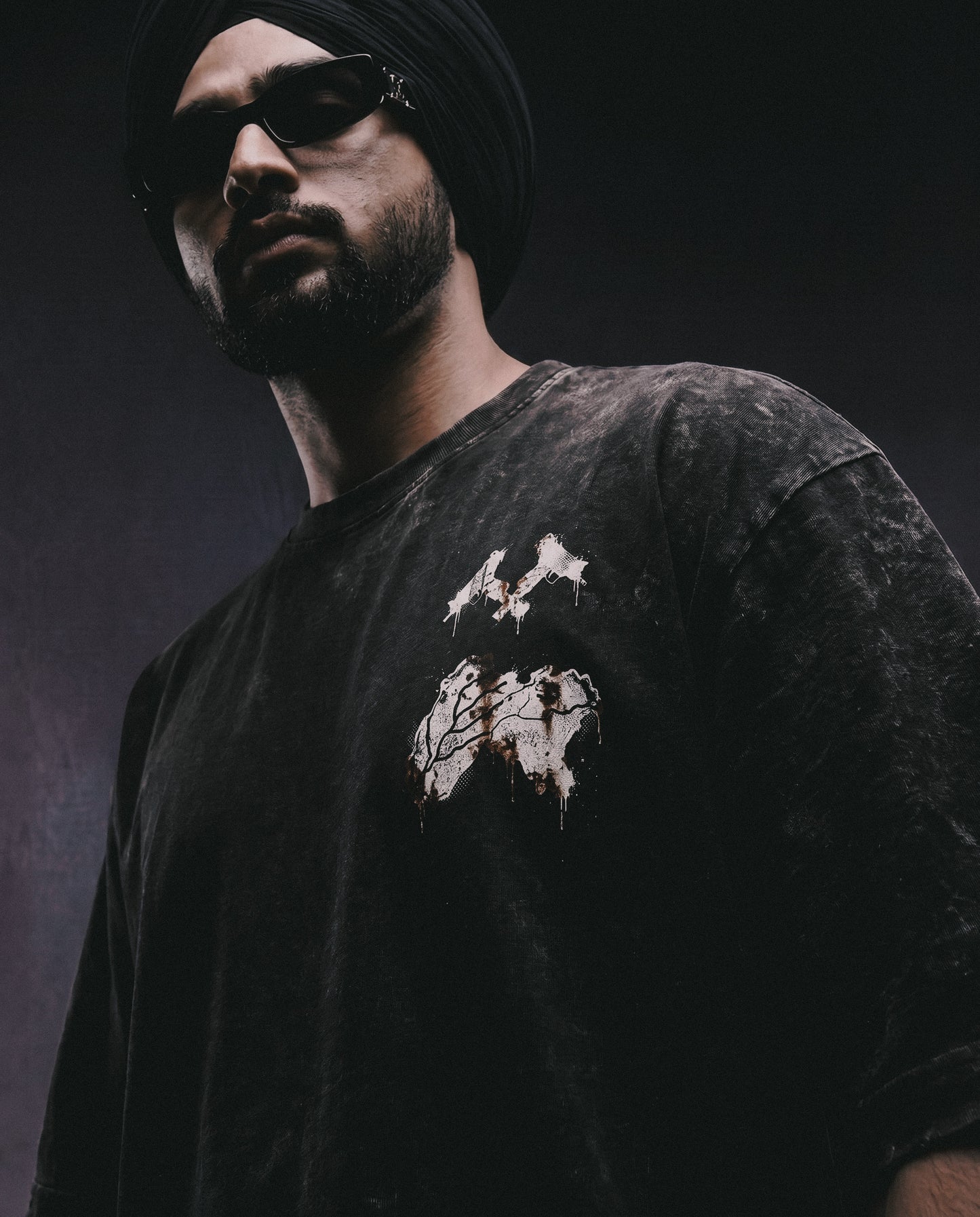 SEIZE AND RULE V2 FADED T-SHIRT