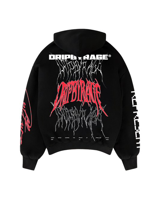 RAGE RACING V2 BOXY HOODIE