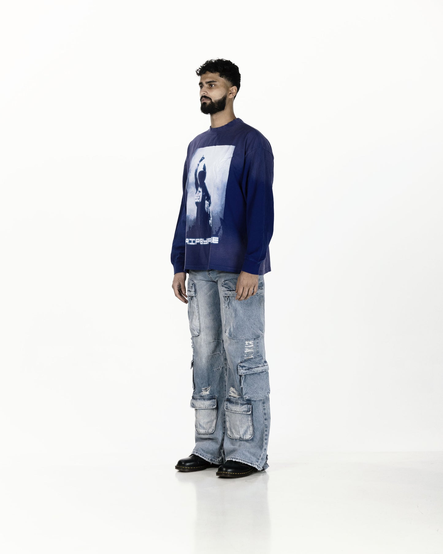 FANDOME OVERSIZED FADED LONG SLEEVE