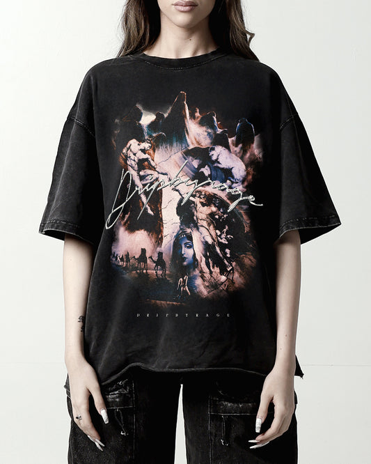 ATTACHMENT OVERSIZED FADED T-SHIRT