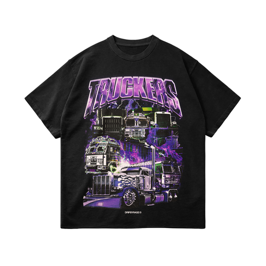 TRUCKERS OVERSIZED FADED T-SHIRT