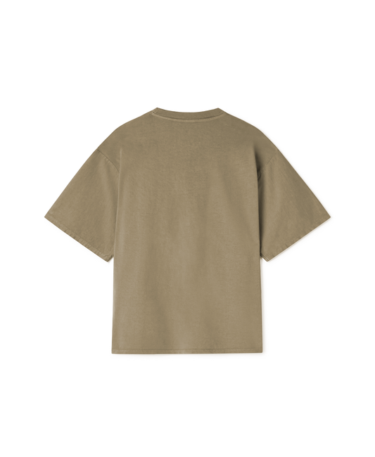 SOORME OVERSIZED T-SHIRT KHAKHI