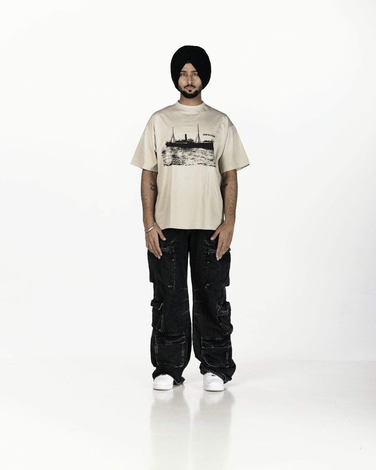 KOMAGATA MARU OVERSIZED BOXY T-SHIRT