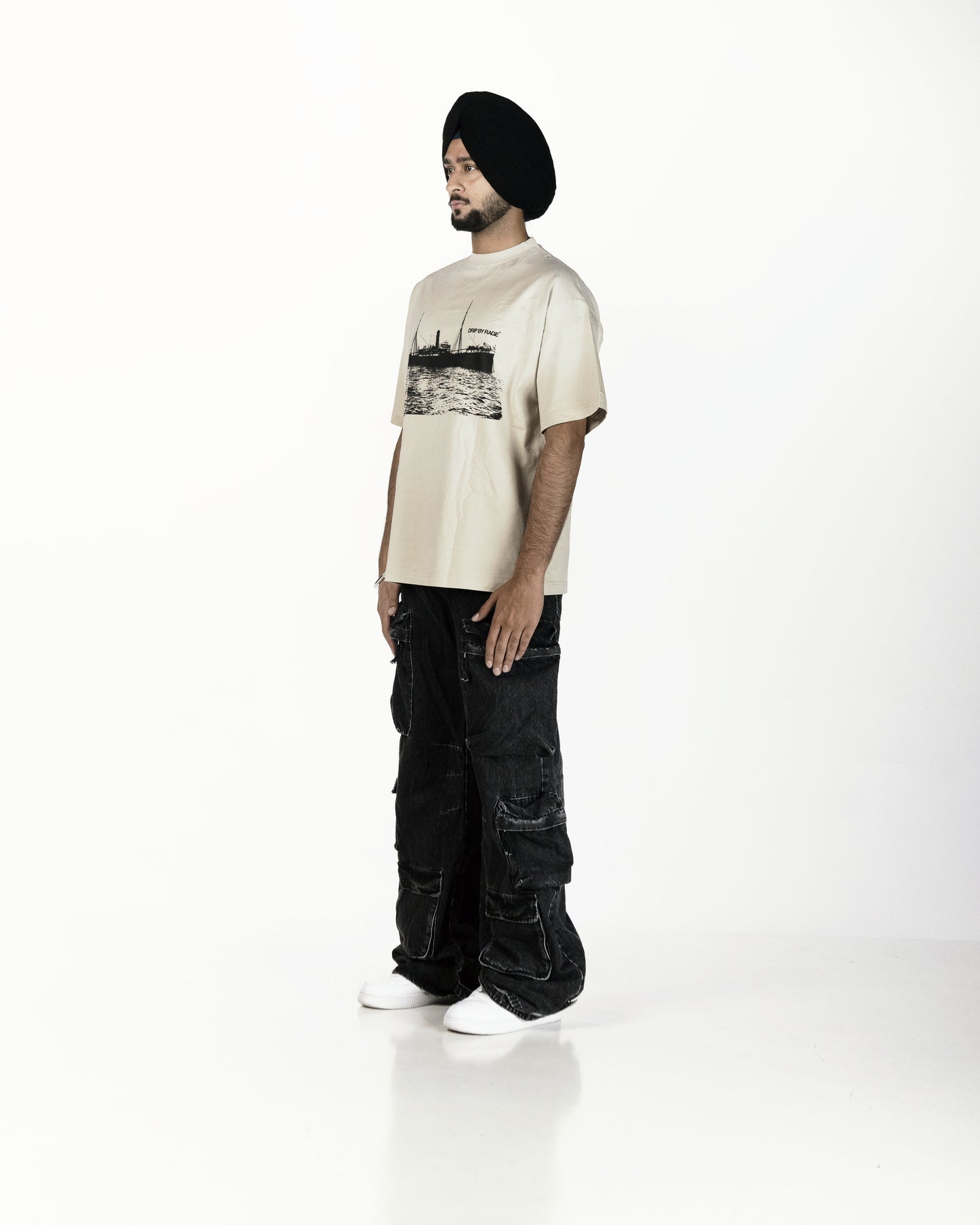 KOMAGATA MARU OVERSIZED BOXY T-SHIRT