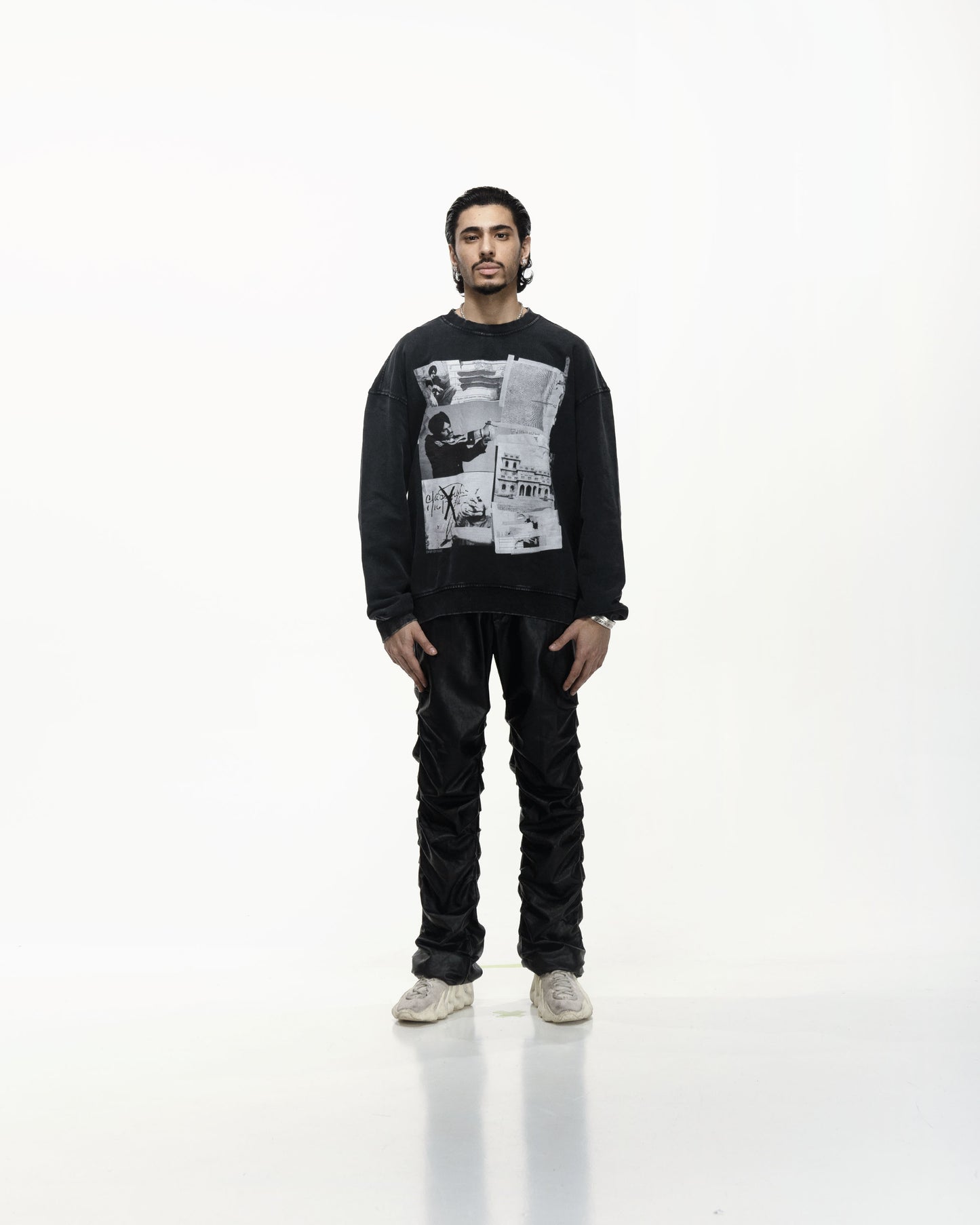 FILE OF 295 OVERSIZED FADED SWEATSHIRT