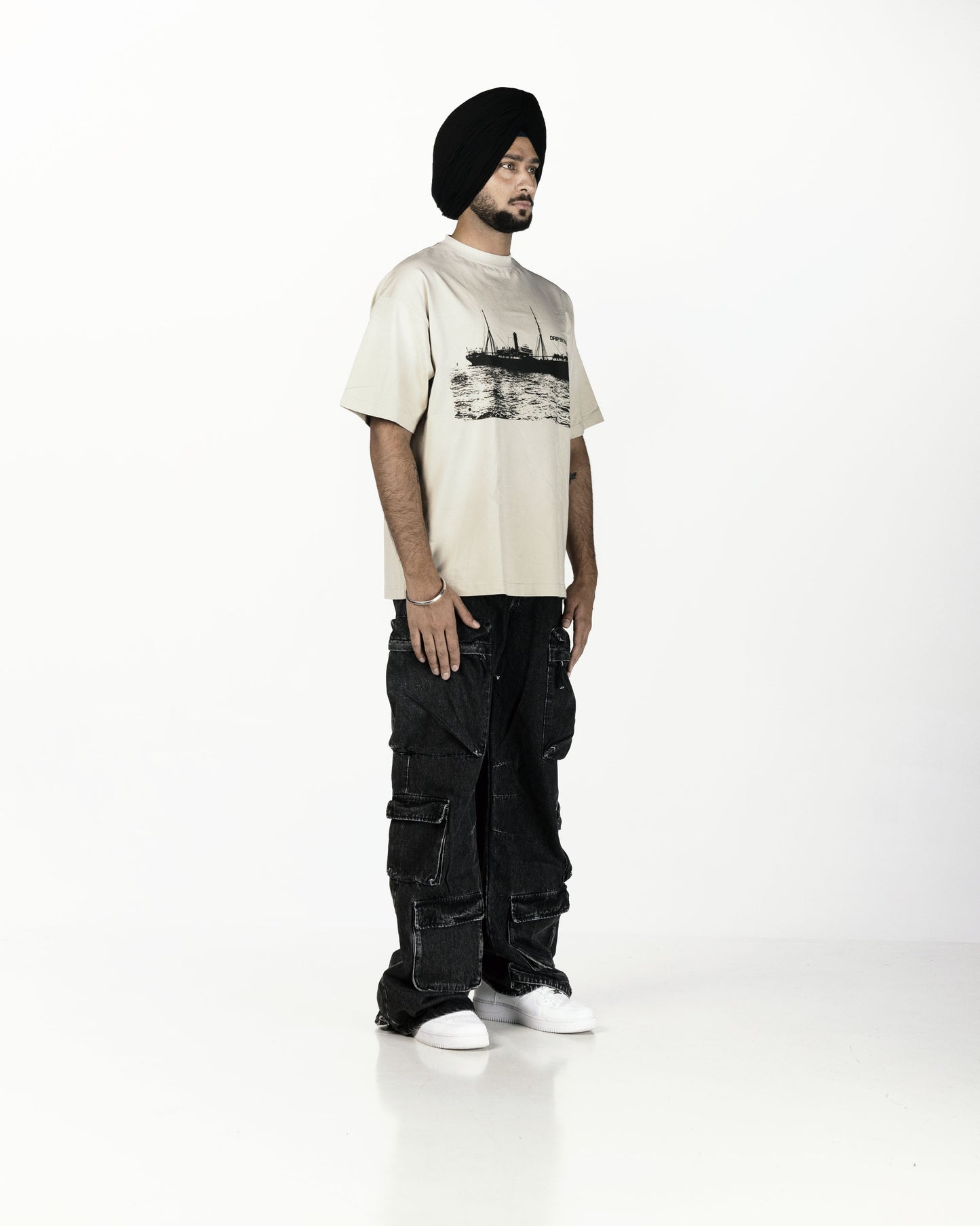 KOMAGATA MARU OVERSIZED BOXY T-SHIRT