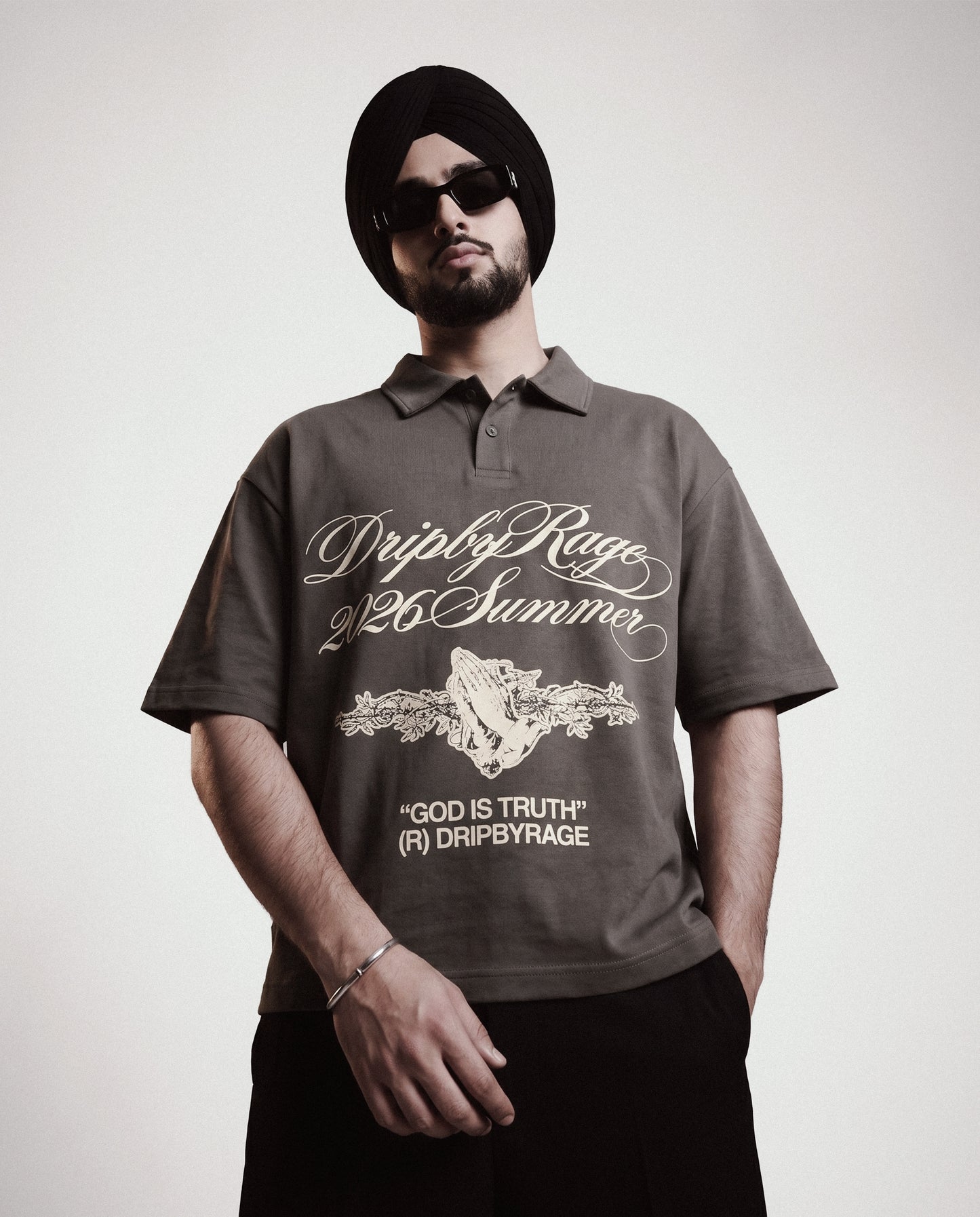 TRUTH OVERSIZED POLO T-SHIRT