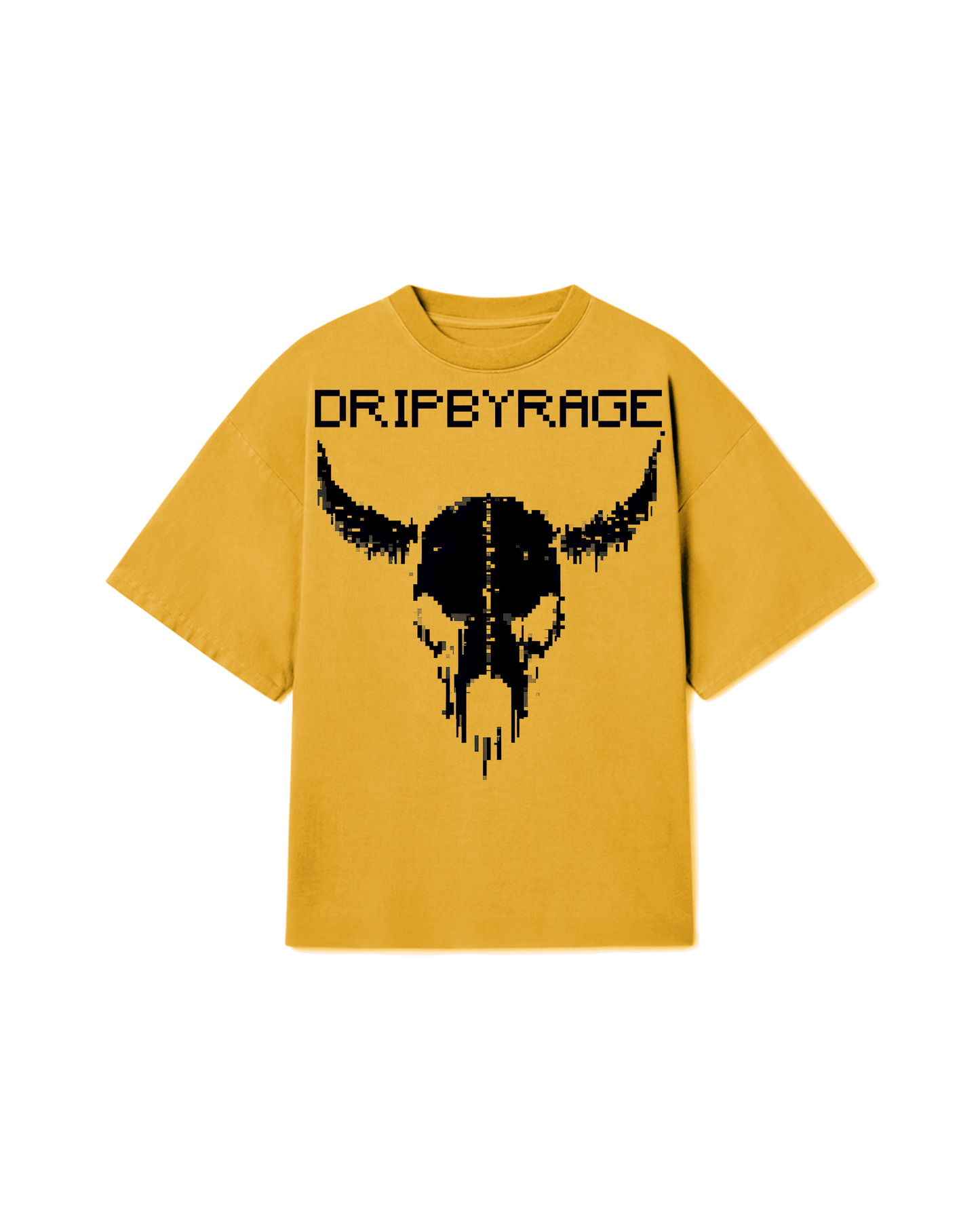 HORNS OVERSIZED FADED T-SHIRT