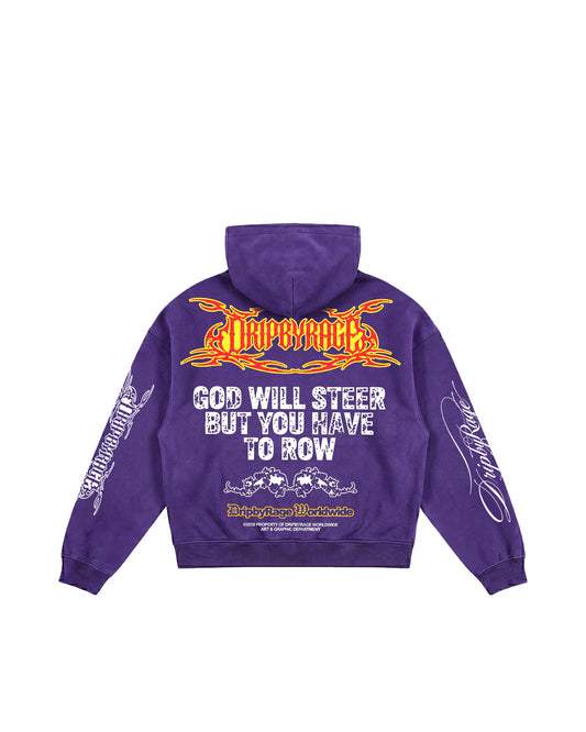 DOUBLE PRAYER OVERSIZED HOODIE