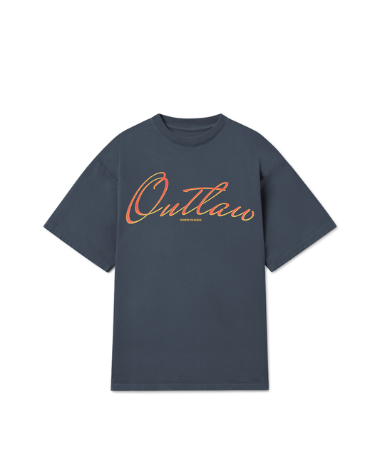 OUTLAW OVERSIZED T-SHIRT REGAL BLUE