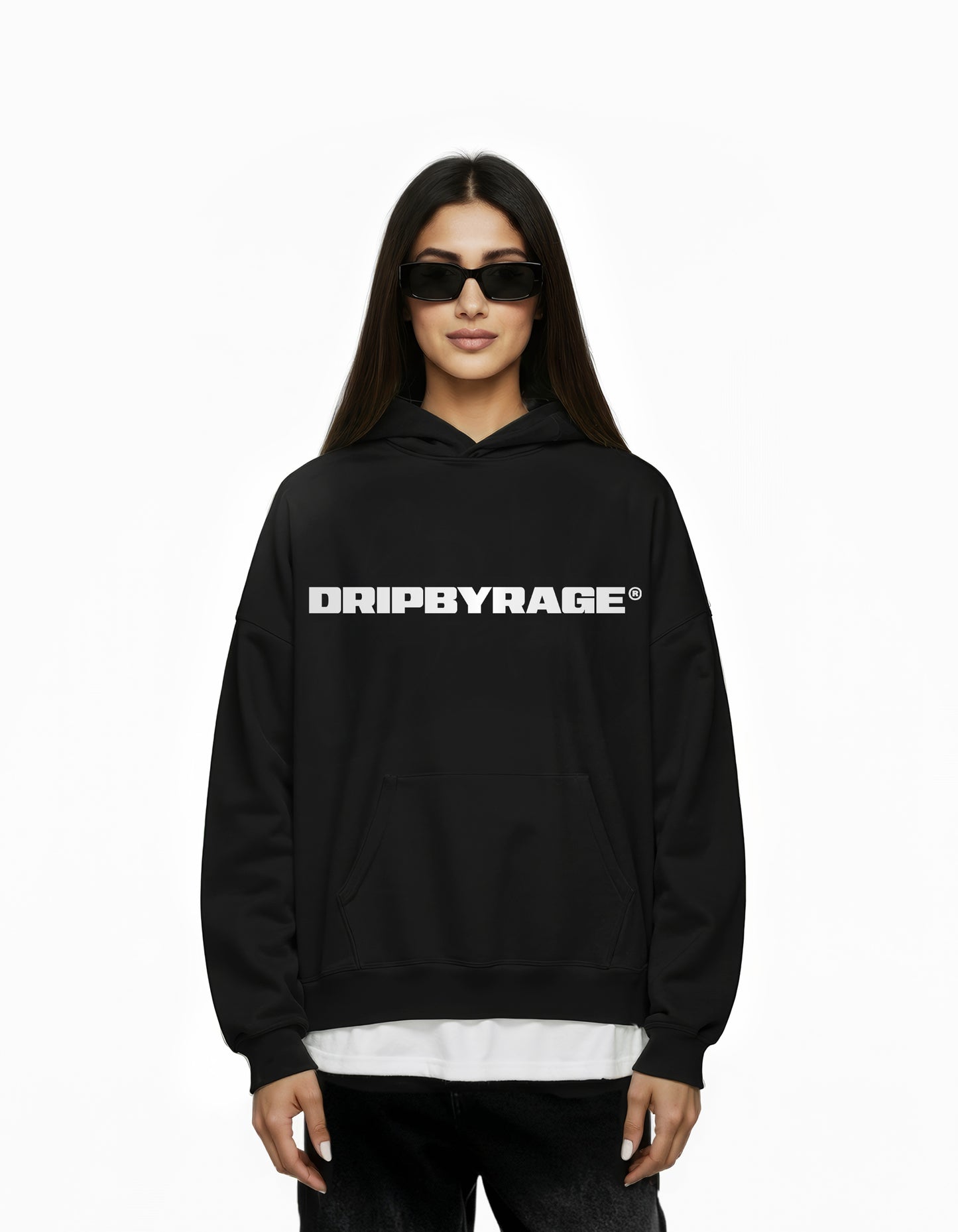 WINGS SUN FADED BOXY HOODIE