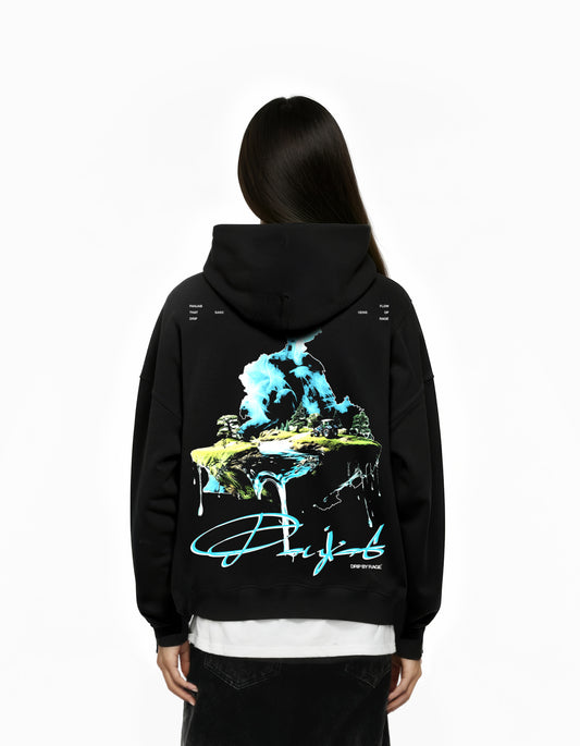 WATER OF PANJAB BOXY HOODIE