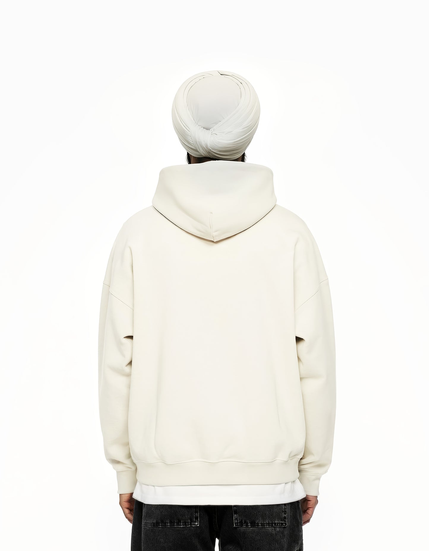 LIFE OF HIP-HOP BIG PRINT BOXY HOODIE