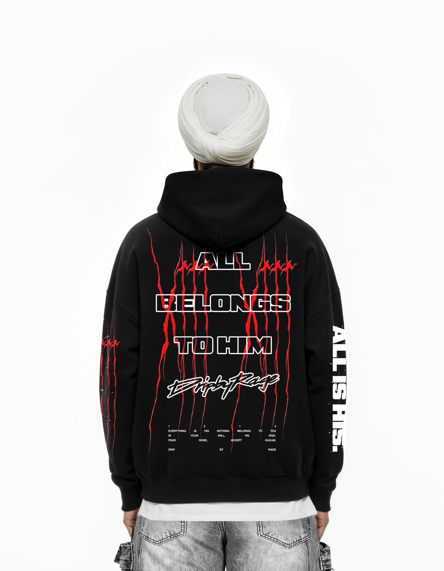 1313: ALL IS HIS BOXY HOODIE