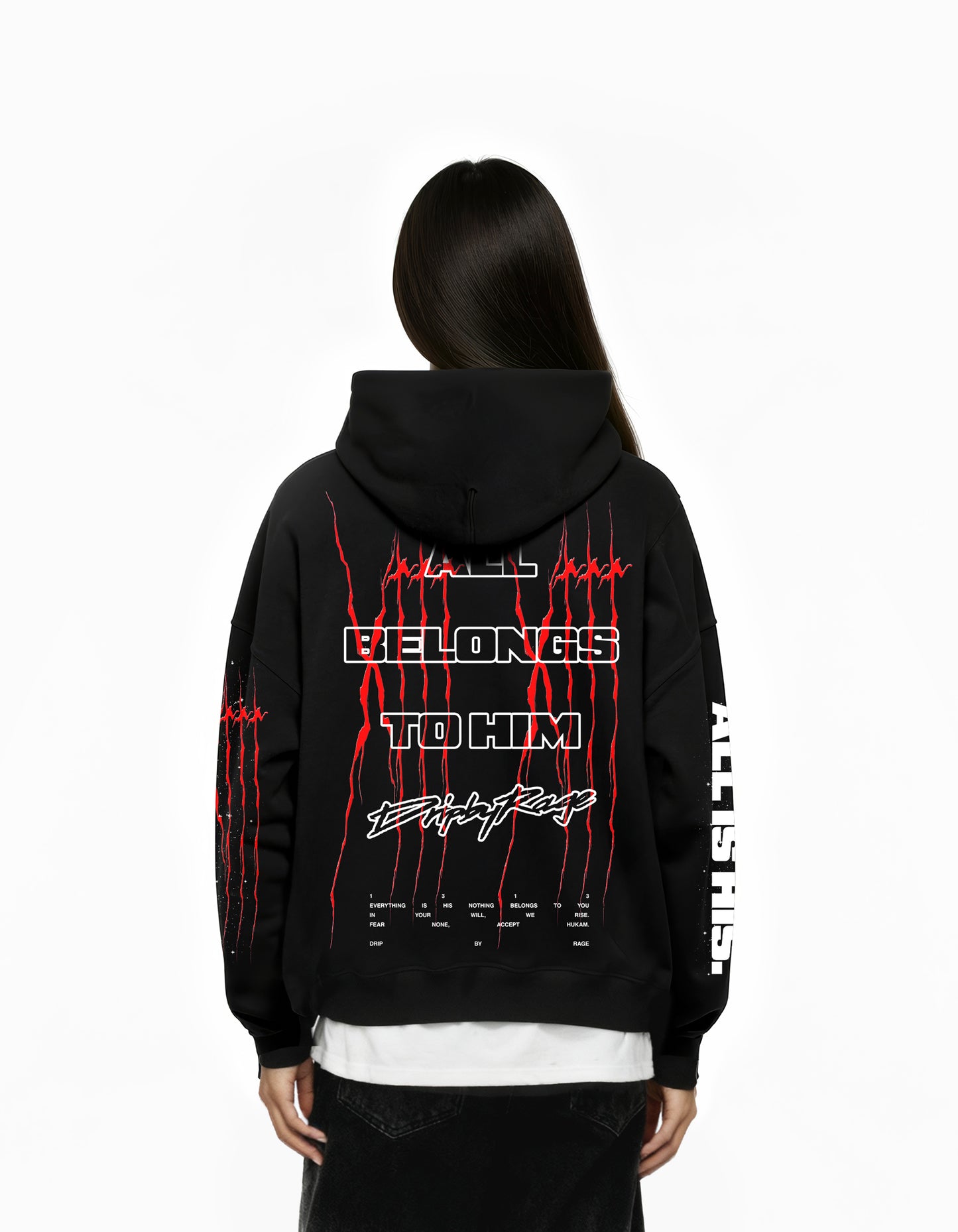 1313: ALL IS HIS BOXY HOODIE