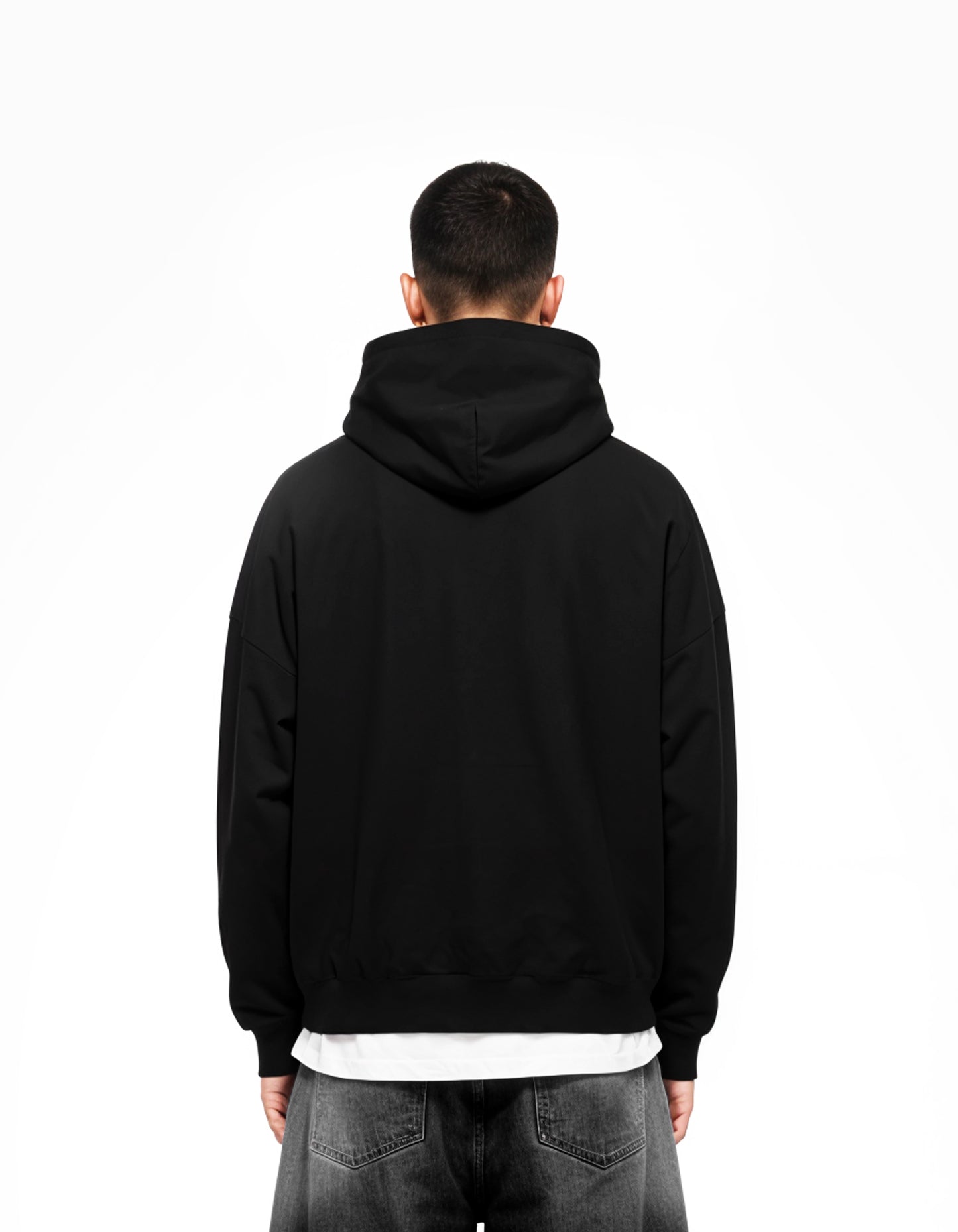 LIFE OF HIP-HOP BIG PRINT BOXY HOODIE