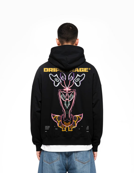 ENTITY SUN FADED BOXY HOODIE