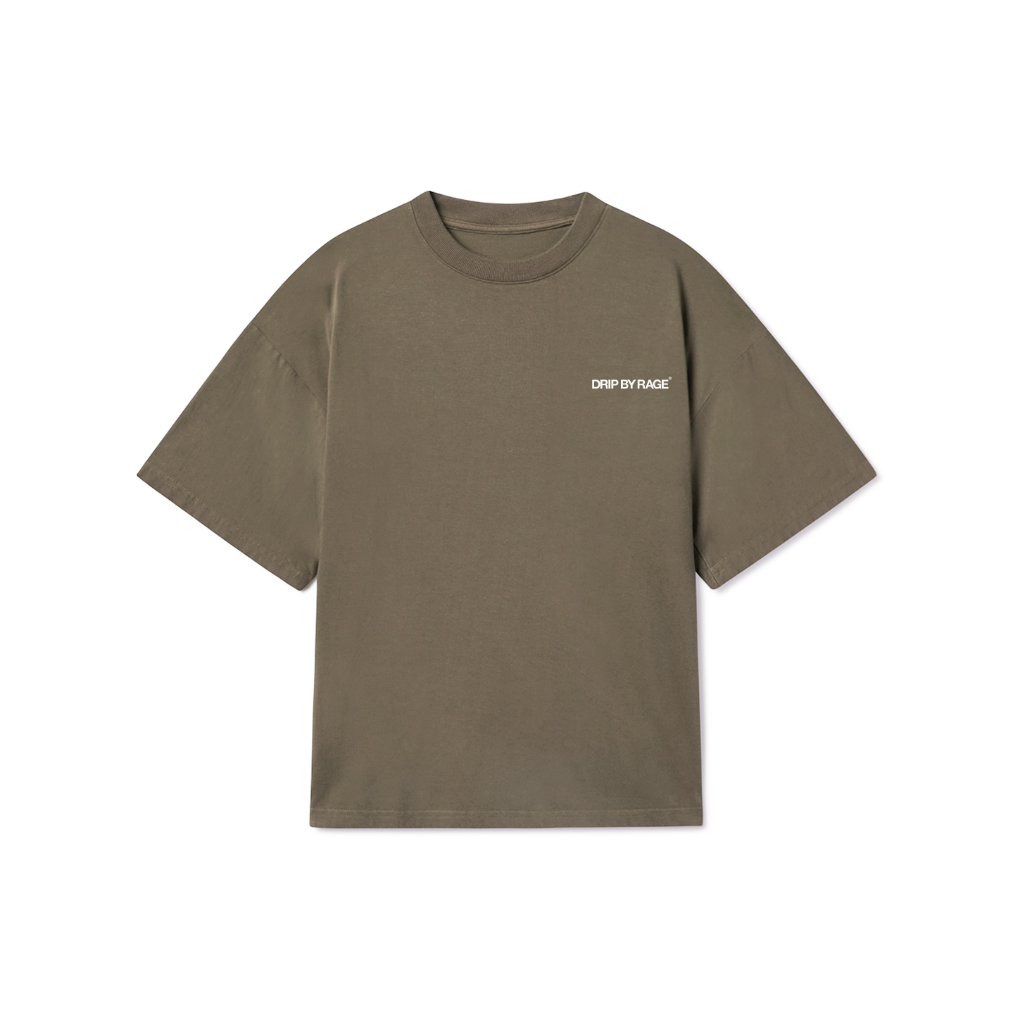 MOCHA PREMIUM OVERSIZED T-SHIRT