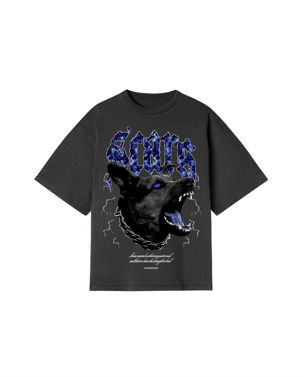 REVENGE DOG T-SHIRT DARK GREY