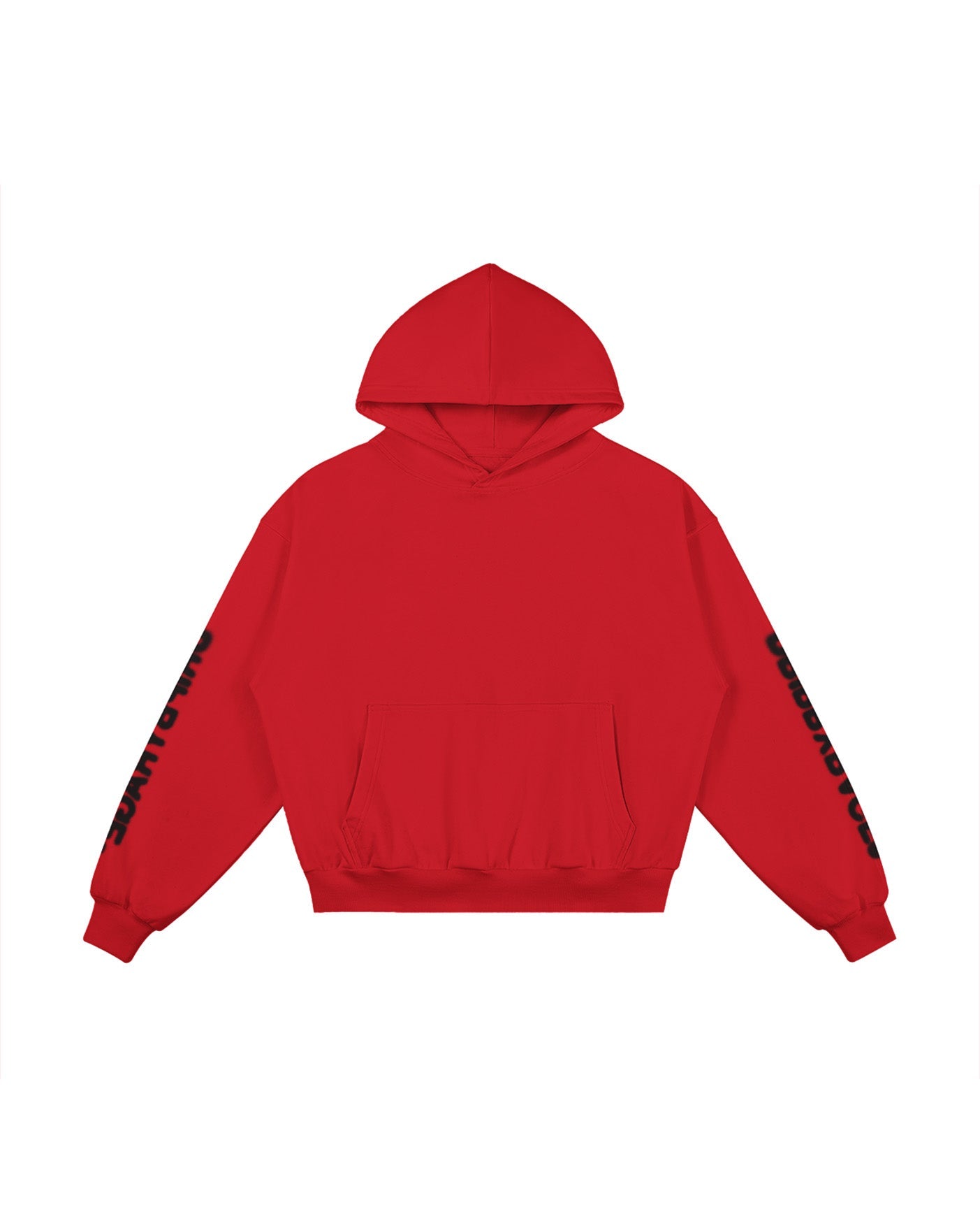 BLURRED BOXY FIT HOODIE - Drip by Rage