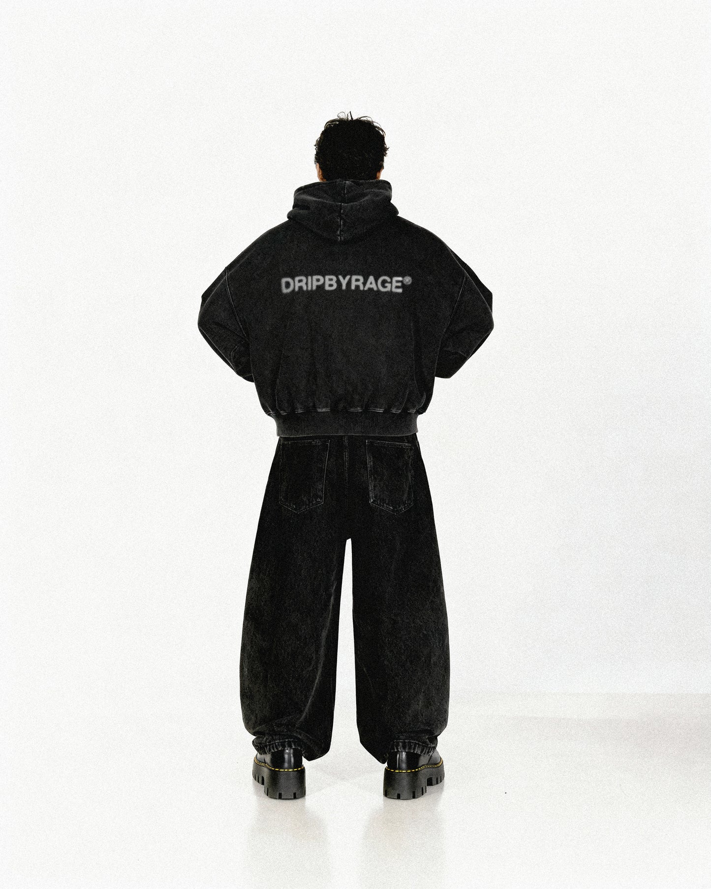 MADNESS BOXY FADED HOODIE