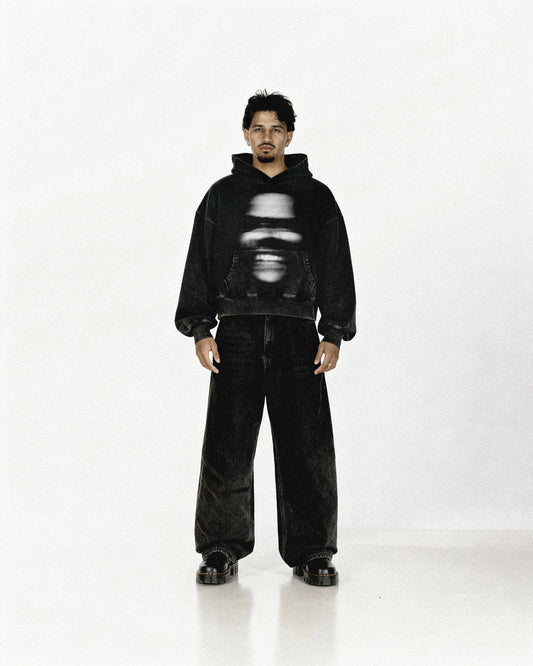 MADNESS BOXY FADED HOODIE